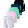 image:image5 Pack Girls Dolphin Shorts Athletic Dry Fit Kids Teens Soccer BasketballSet 2