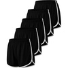 image:image5 Pack Girls Dolphin Shorts Athletic Dry Fit Kids Teens Soccer BasketballSet 9