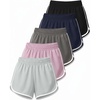 image:image5 Pack Womens Dry Fit Dolphin Shorts Athletic Running Workout Gym HikingSet 9