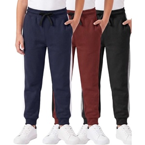 image:image3 Pack Boys Cotton Fleece Joggers Sweatpants Athletic Pants Pockets KidsSet F