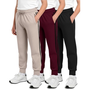 image:image3 Pack Boys Cotton Fleece Joggers Sweatpants Athletic Pants Pockets KidsSet I