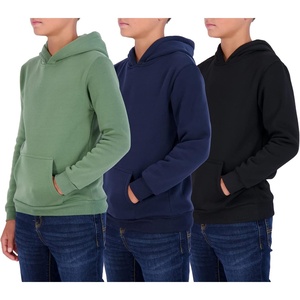 image:image3 Pack Boys Fleece Pullover Hoodies Sweatshirts Kids Teens School YouthSet 1