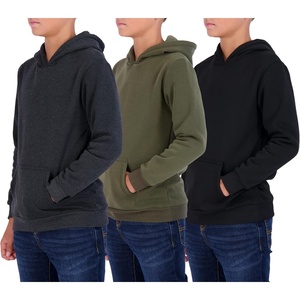 image:image3 Pack Boys Fleece Pullover Hoodies Sweatshirts Kids Teens School YouthSet 5