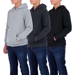 image:image3 Pack Boys Fleece Pullover Hoodies Sweatshirts Kids Teens School YouthSet 9