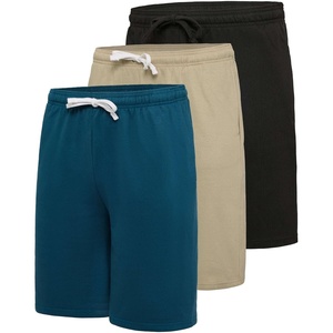 image:image3 Pack Mens 9 Fleece Lounge Shorts Casual Sleep Gym Athletic with PocketsSet 7