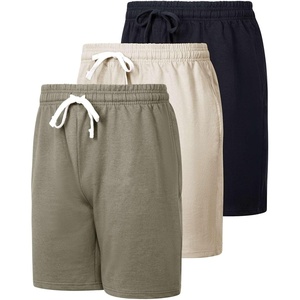 image:image3 Pack Mens Cotton French Terry Sweat Shorts Casual Lounge with PocketsSet 6