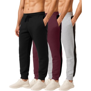 image:image3 Pack Mens Sweatpants Cotton Fleece Joggers Workout Lounge Gym PantsSet I