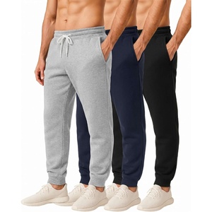 image:image3 Pack Mens Sweatpants Cotton Fleece Joggers Workout Lounge Gym PantsSet O