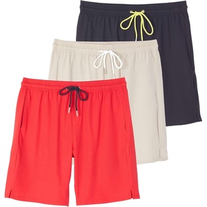 image:image3 Pack Mens Swim Trunks Board Shorts Bathing Suit Compression Liner BeachSet 5