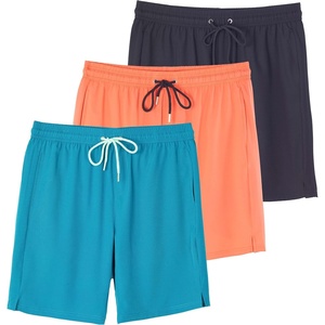 image:image3 Pack Mens Swim Trunks Board Shorts Bathing Suit Compression Liner BeachSet 6