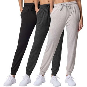 image:image3 Pack Womens Joggers Sweatpants Lounge Pants Yoga Workout Pajama PocketsSet 19