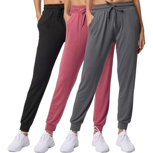 image:image3 Pack Womens Joggers Sweatpants Lounge Pants Yoga Workout Pajama PocketsSet 6