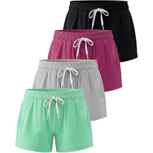 image:image4 Pack Girls Dry Fit Shorts Athletic Running Teen Kids Basketball PocketsSet 11