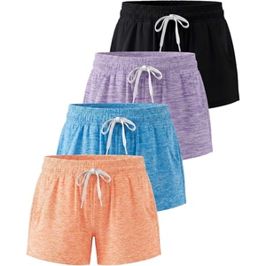 image:image4 Pack Girls Dry Fit Shorts Athletic Running Teen Kids Basketball PocketsSet 3