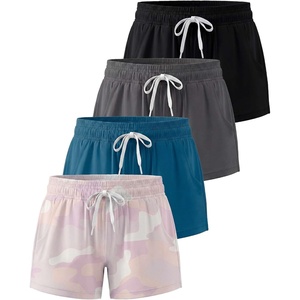 image:image4 Pack Girls Dry Fit Shorts Athletic Running Teen Kids Basketball PocketsSet 7