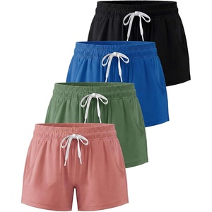 image:image4 Pack Girls Dry Fit Shorts Athletic Running Teen Kids Basketball PocketsSet 9