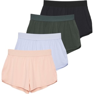 image:image4 Pack Girls Running Shorts Athletic Soccer Volleyball Kids Teens SportsSet 3