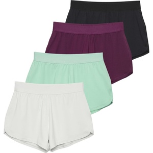 image:image4 Pack Girls Running Shorts Athletic Soccer Volleyball Kids Teens SportsSet 5