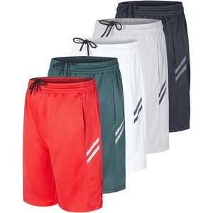 image:image5 Pack Boys Athletic Shorts Basketball Soccer Quick Dry Pockets Kids TeensSet 5
