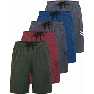 image:image5 Pack Boys Dry Fit Shorts Basketball Athletic Soccer Kids Youth Teens GymSet I