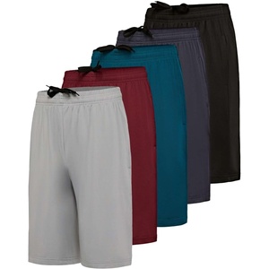 image:image5 Pack Boys Dry Fit Shorts Basketball Athletic Soccer Kids Youth Teens GymSet O