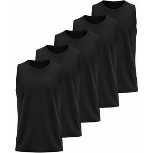 image:image5 Pack Boys Dry Fit Tank Tops Muscle Athletic Sleeveless Running SportsSet 11
