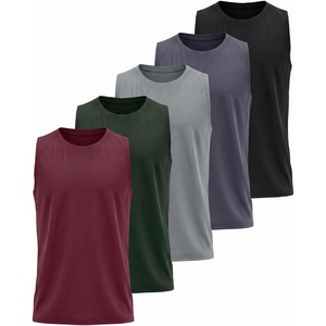 image:image5 Pack Boys Dry Fit Tank Tops Muscle Athletic Sleeveless Running SportsSet 13