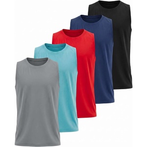 image:image5 Pack Boys Dry Fit Tank Tops Muscle Athletic Sleeveless Running SportsSet 9