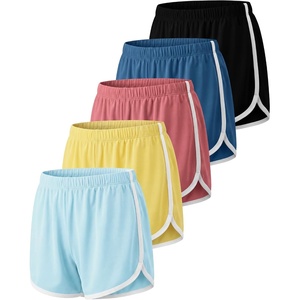 image:image5 Pack Girls Dolphin Shorts Athletic Dry Fit Kids Teens Soccer BasketballSet 3