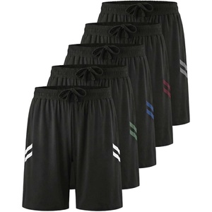 image:image5 Pack Mens 7 Dry Fit Shorts Athletic Basketball Running Gym WorkoutSet 6