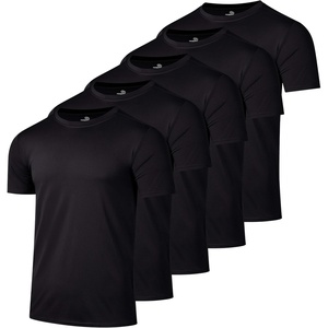 image:image5 Pack Mens Dry Fit Workout T Shirts Crew Neck Athletic Gym Running TeesSet 8