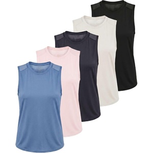 image:image5 Pack Womens Dry Fit Tank Tops Sleeveless Racerback Athletic WorkoutSet 2