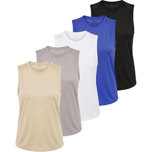 image:image5 Pack Womens Dry Fit Tank Tops Sleeveless Racerback Athletic WorkoutSet 8