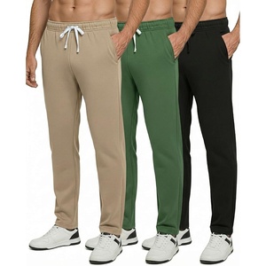 image:imageReal Essentials 3 Pack Mens Tech Fleece Athletic Casual Open Bottom Sweatpants with Pockets Available in Big amp TallSet 10