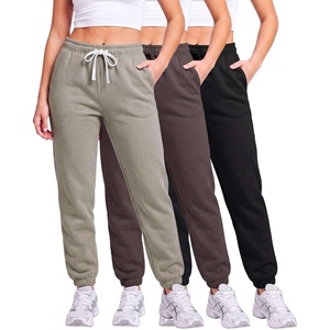 image:imageReal Essentials 3 Pack Womens Fleece Jogger Sweatpants Available in Plus SizeSet 10