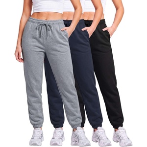image:imageReal Essentials 3 Pack Womens Fleece Jogger Sweatpants Available in Plus SizeSet 12