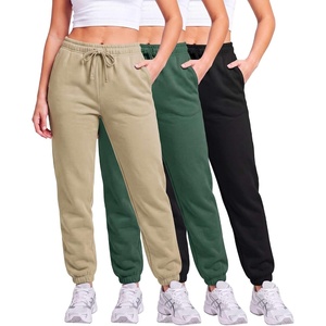 image:imageReal Essentials 3 Pack Womens Fleece Jogger Sweatpants Available in Plus SizeSet 9