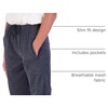 image:image3 Pack Boys Mesh Joggers Sweatpants Athletic Sweats Pants Pockets KidsSet 8