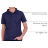 image:image3 Pack Boys Polo Shirts School Uniform Short Sleeve Collared Golf KidsSet 1