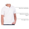 image:image3 Pack Boys Polo Shirts School Uniform Short Sleeve Collared Golf KidsSet 2