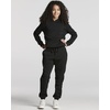image:image3 Pack Girls Cotton Fleece Joggers Sweatpants Kids Teens Pants SweatsSet 6