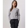 image:image3 Pack Girls Fleece Crewneck Sweatshirts Sweaters Kids Teens Pullover TopsSet 4