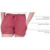 image:image3 Pack Girls Lounge Shorts Athletic Soccer Basketball Sleep Teens Kids GymSet 2