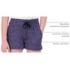 image:image3 Pack Girls Lounge Shorts Athletic Soccer Basketball Sleep Teens Kids GymSet 4