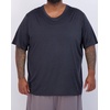 image:image3 Pack Mens Big amp Tall Dry Fit V Neck T Shirts Athletic Workout Gym TeesSet 2