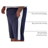 image:image3 Pack Mens Big amp Tall Mesh Shorts Dry Fit Basketball Athletic Gym PocketsDry Fitset B