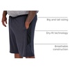 image:image3 Pack Mens Big amp Tall Mesh Shorts Dry Fit Basketball Athletic Gym PocketsDry Fitset E