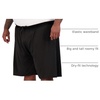 image:image3 Pack Mens Big amp Tall Mesh Shorts Dry Fit Basketball Athletic Gym PocketsDry Fitset K