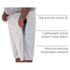 image:image3 Pack Mens Big amp Tall Mesh Shorts Dry Fit Basketball Athletic Gym PocketsMeshset B