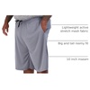 image:image3 Pack Mens Big amp Tall Mesh Shorts Dry Fit Basketball Athletic Gym PocketsMeshset D